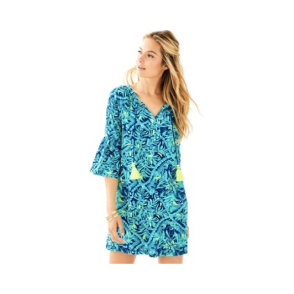 lilly pulitzer del lago tunic dress